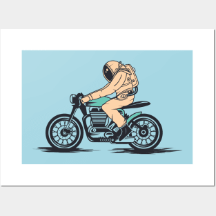 Caferacer Spaceman Posters and Art